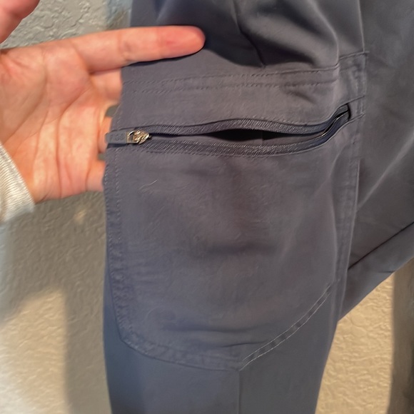 Figs Dark Harbor (Dark Navy Gray) Jogger Bottoms. - Picture 6 of 11